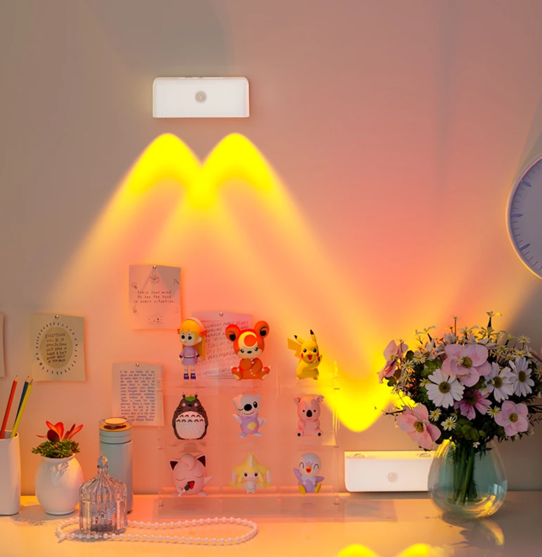 Blossom Motion Sensor Wall Light