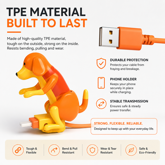 Dog-Shaped Cable Protector
