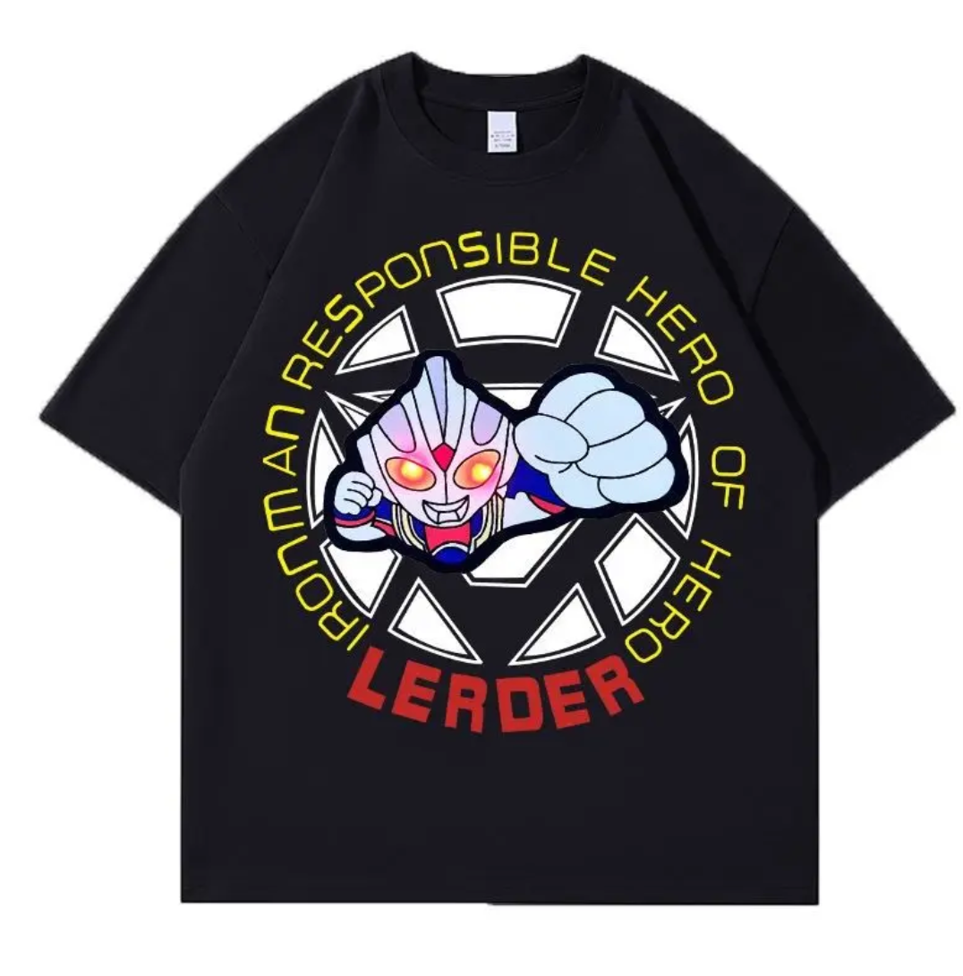 Light-Up Ultraman Cotton T-Shirt