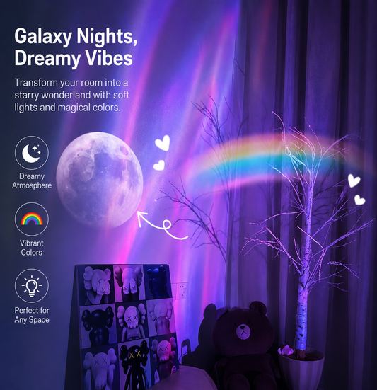 Astronaut Aurora Galaxy Projector light