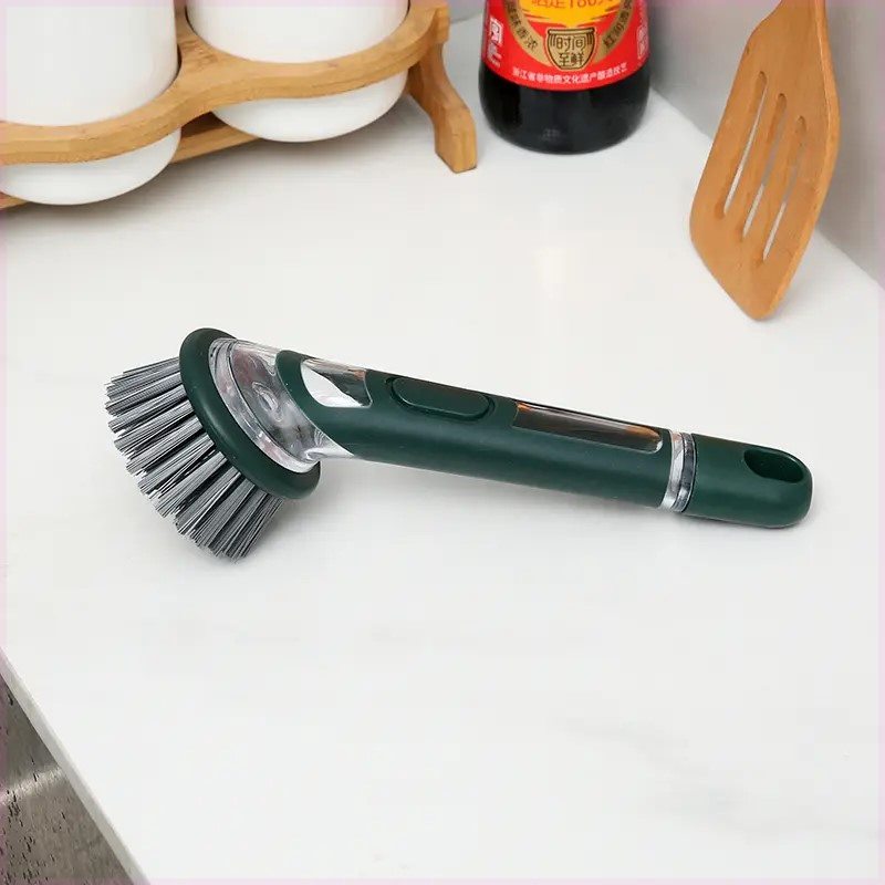 Long Handled Liquid Washing Pot Brush