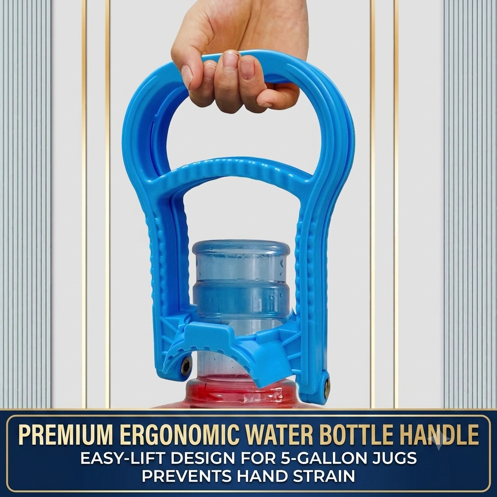 Heavy-Duty Bucket Carry Handle – Dual Grip Water Bucket Lifter