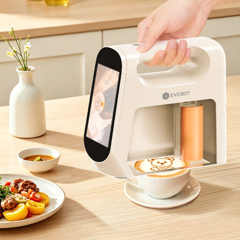 Smart Portable Food Printer – 5×10cm Print Area with Camera Preview