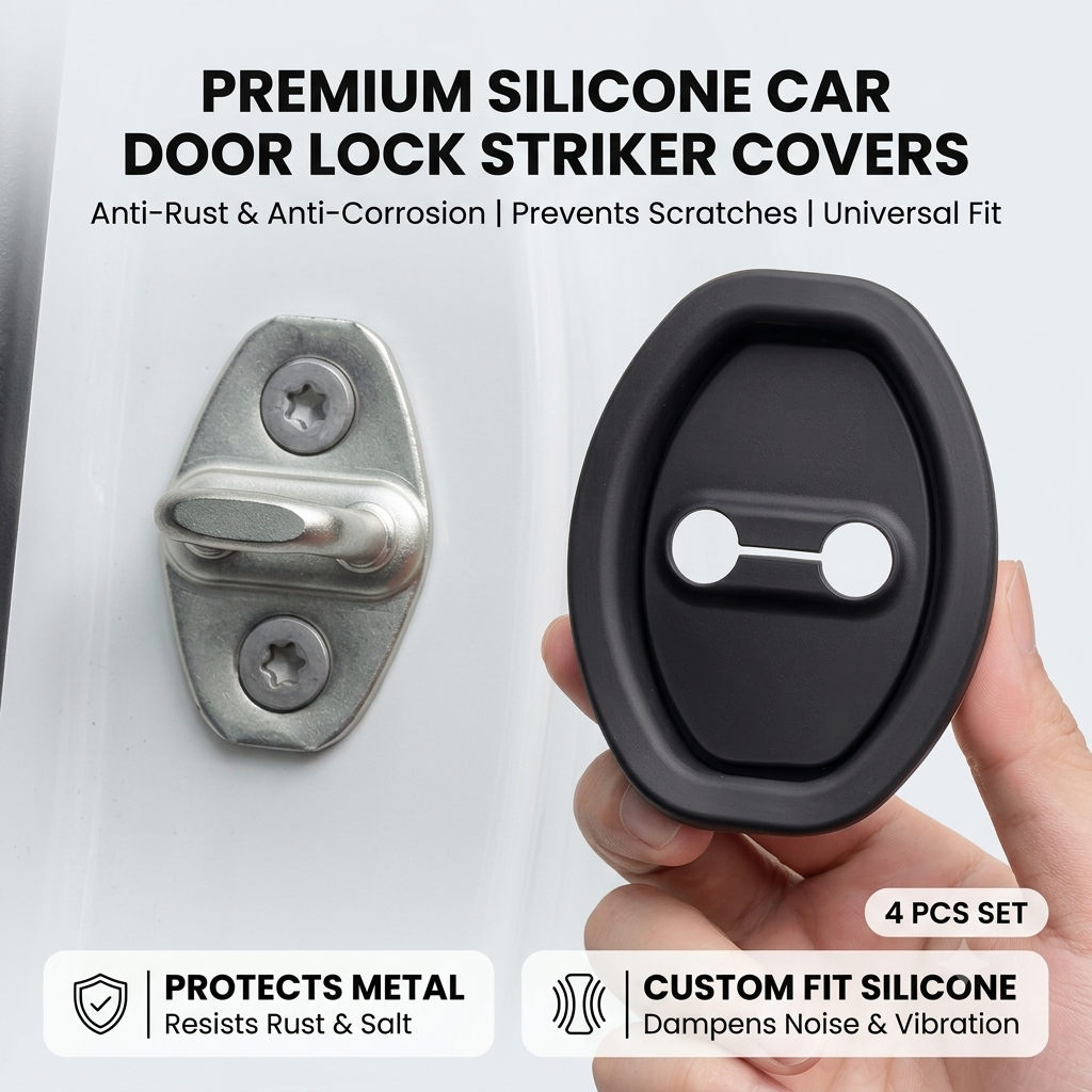 Car Door Lock Protector Cover