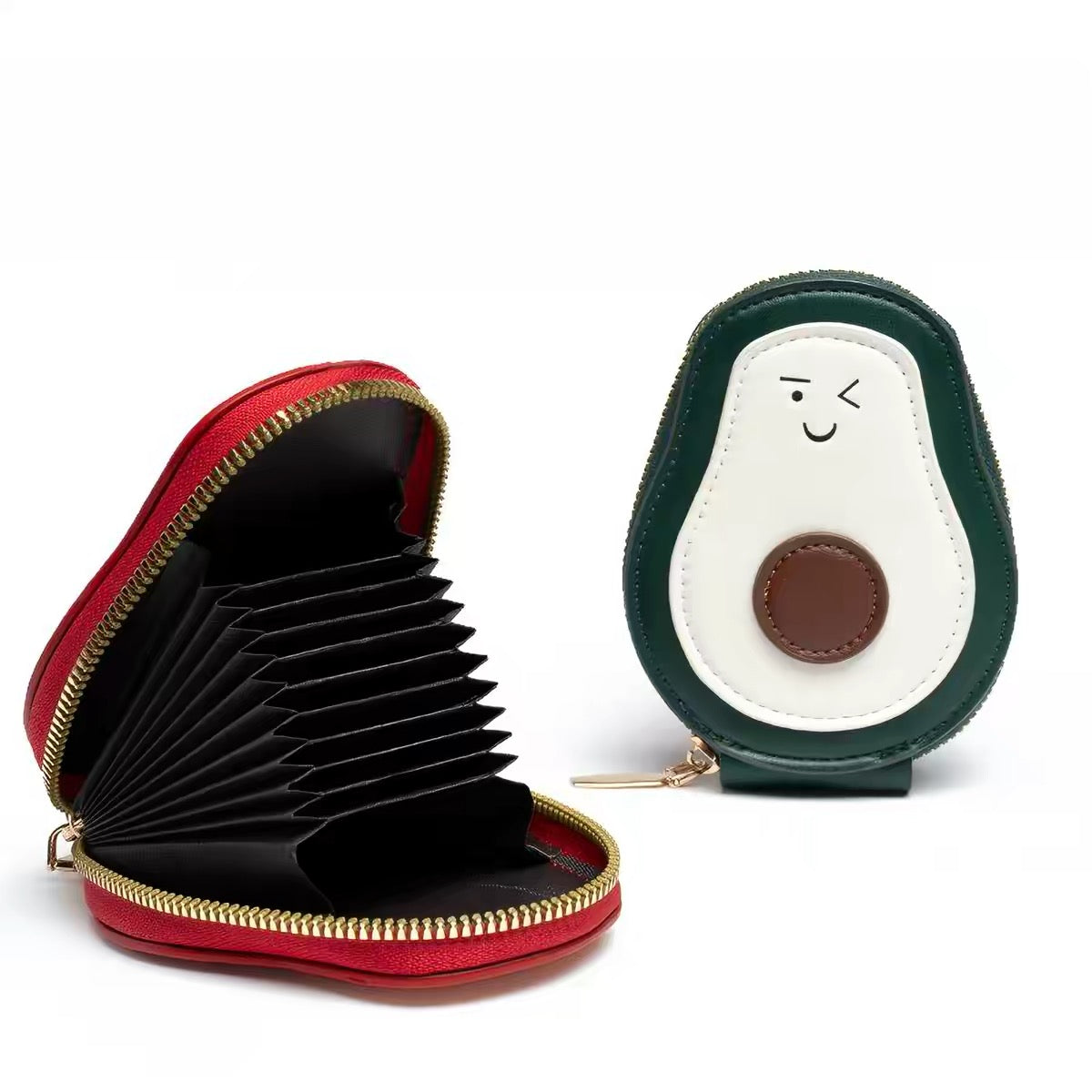 Avocado Accordion Card Holder