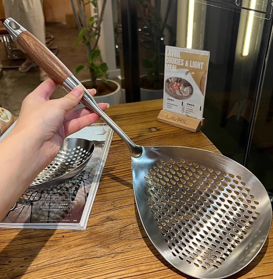 Stainless Steel Kitchen Strainer Spoon