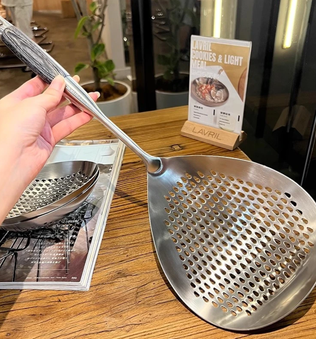 Stainless Steel Kitchen Strainer Spoon