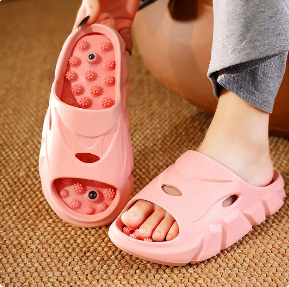 Comfort Reflex Foot Massage Slippers