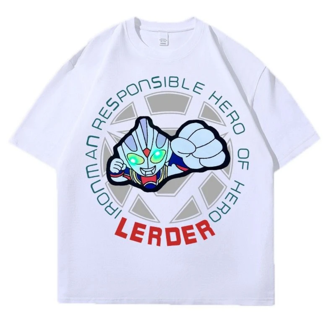 Light-Up Ultraman Cotton T-Shirt