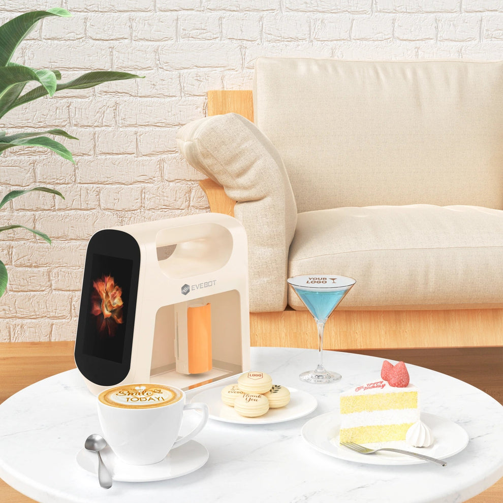 Smart Portable Food Printer – 5×10cm Print Area with Camera Preview