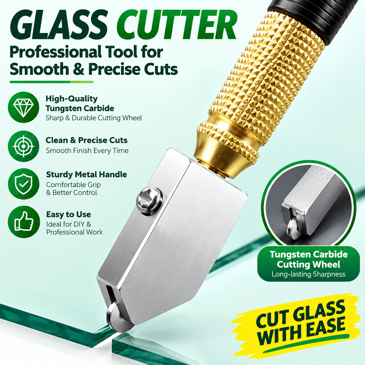 Professional Industrial Glass & Tile Cutter