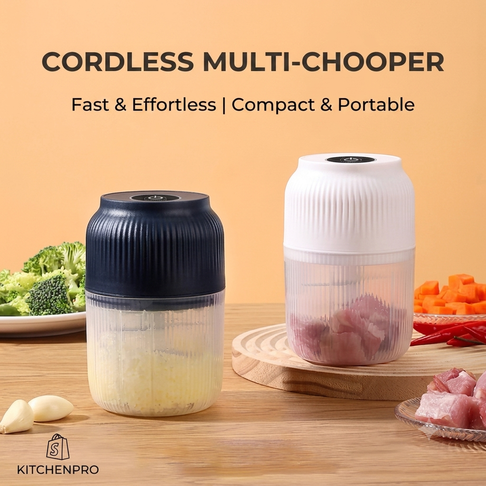 Rechargeable Electric Garlic Chopper