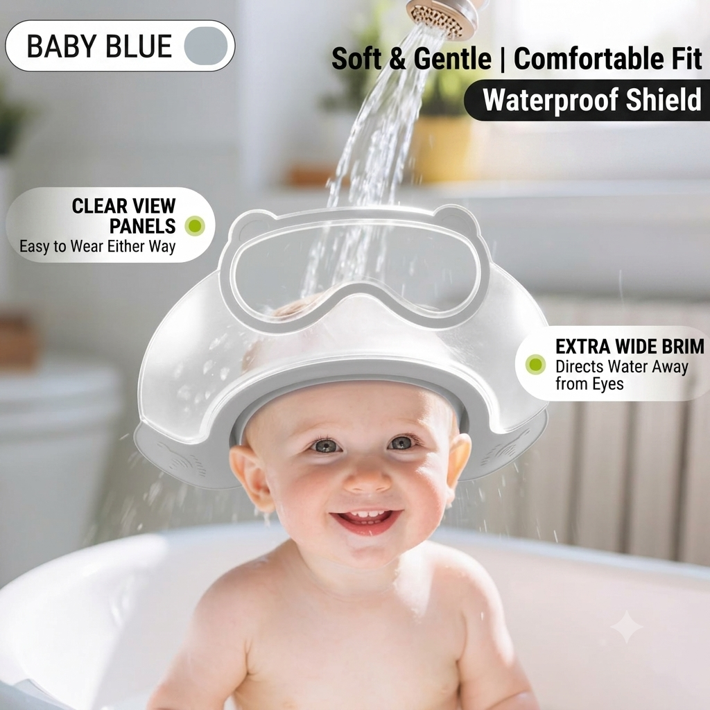 Adjustable Baby Shampoo Visor