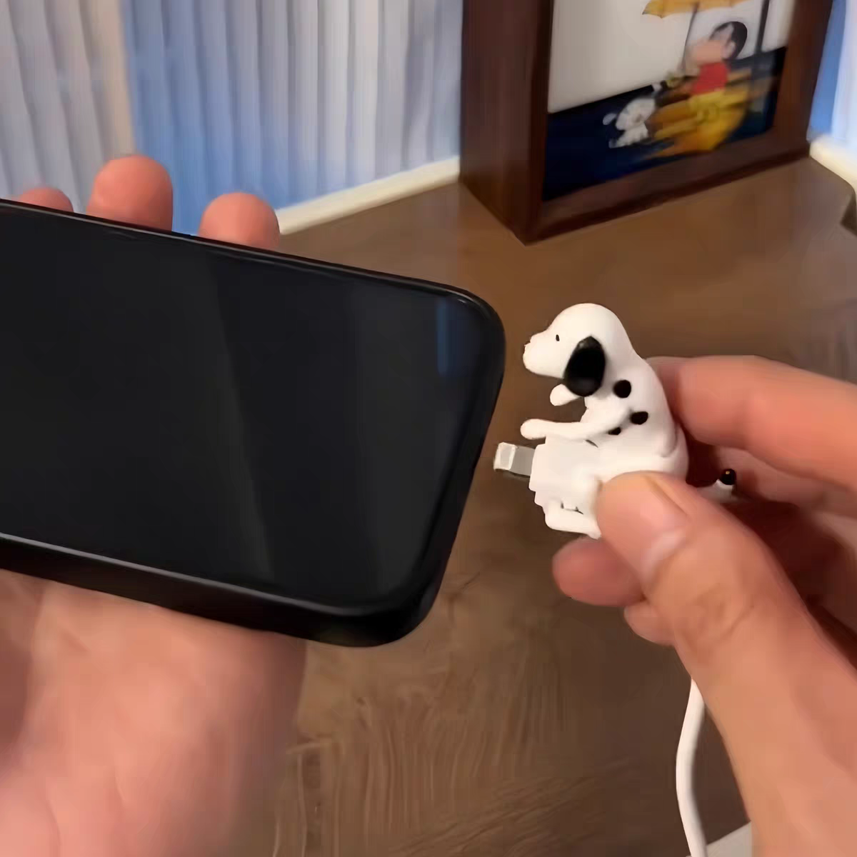 Dog-Shaped Cable Protector