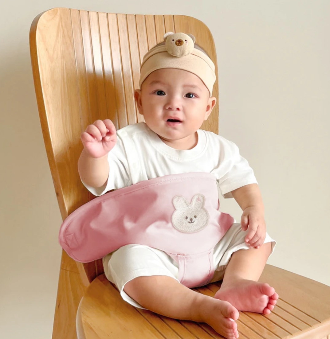 Portable Baby High Chair Safety Harness