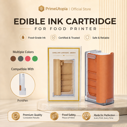Original Edible Ink Cartridge for PrintPen & Smart Food Printer