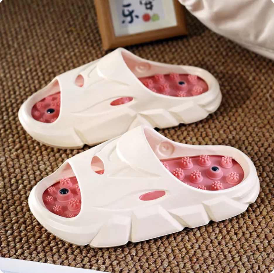 Comfort Reflex Foot Massage Slippers