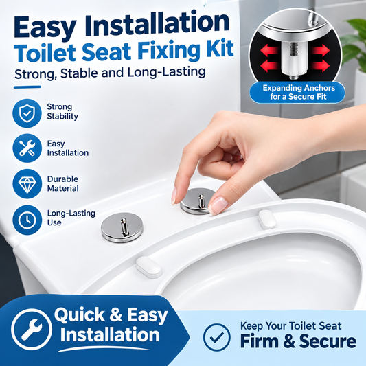 Universal Toilet Seat Fixing Kit – 2PCS