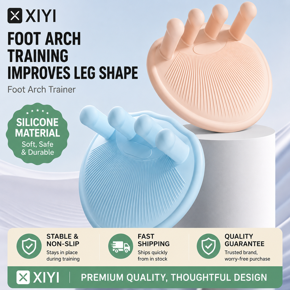 Foot arch trainer for flat feet, toe exercise, and bunion correction.