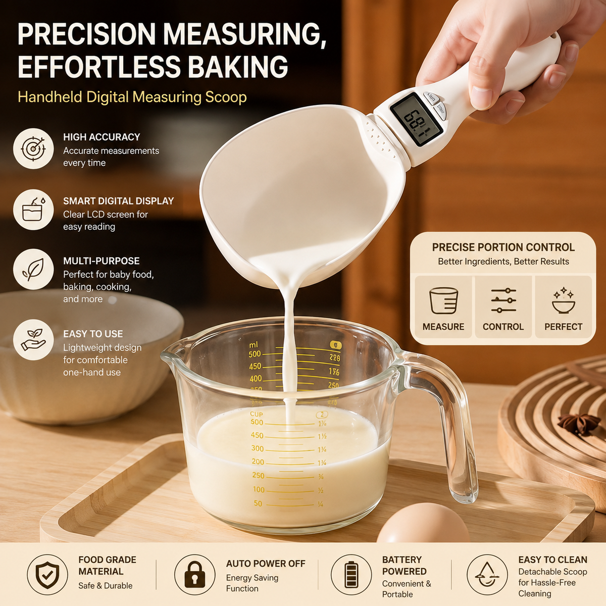 Precision Digital Measuring Spoon
