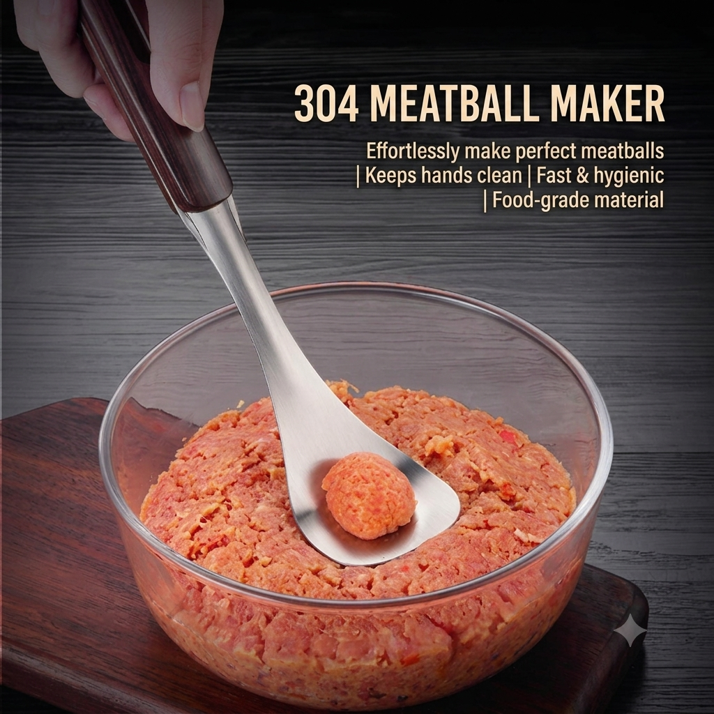 304 Stainless Steel Meatball Maker Spoon