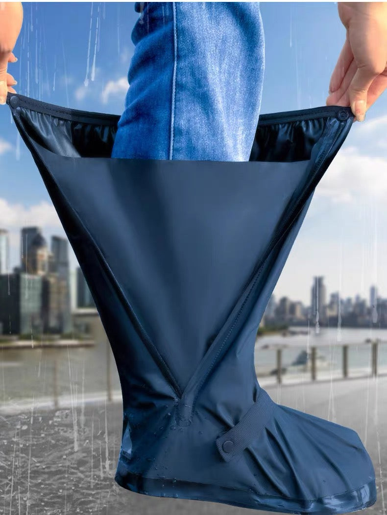 Reusable Waterproof Anti-Slip Rain Shoe Covers