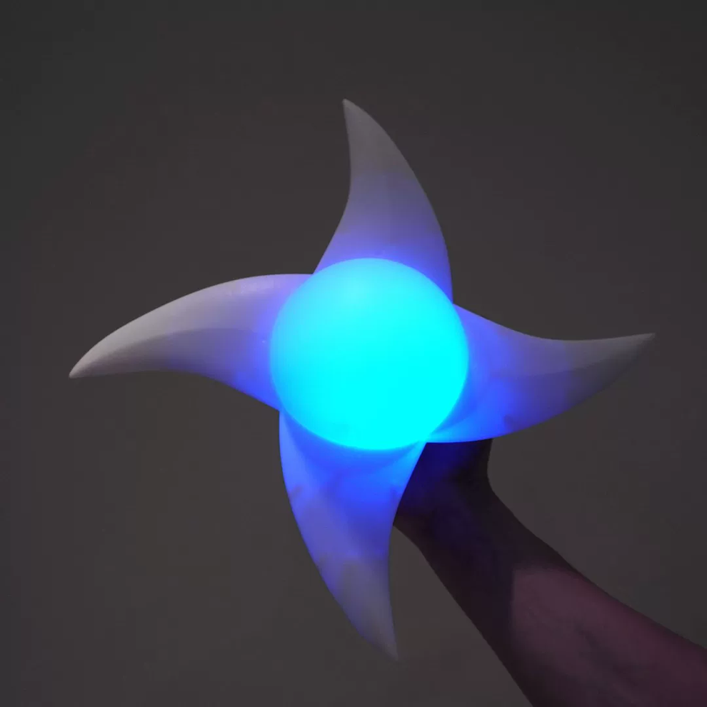 3D LED Spiral Glow Ball – Color-Changing Light-Up Fidget Toy for Kids & Teens